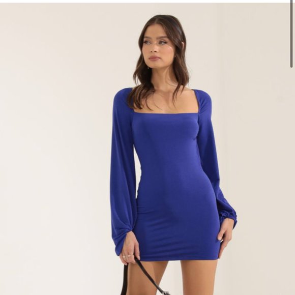 Open back mini dress - Picture 2 of 3